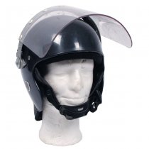 Surplus GB Riot Police Helmet Used - Blue