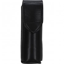 Surplus Defense Spray Holder Leather Used - Black