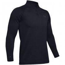 Under Armour Mens ColdGear Base 4.0 1/4 Zip - Black - 2XL