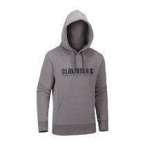 Clawgear CG Logo Hoodie - Wolf Grey - M