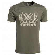 Vortex Optics Full-Tine T-Shirt - Olive