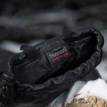 M-Tac Leather Winter Gloves - Black - L