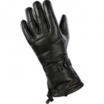 M-Tac Leather Winter Gloves - Black - M