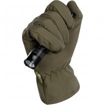 M-Tac Soft Shell Winter Gloves - Olive - L