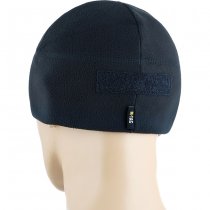 M-Tac Tactical Fleece Watch Cap Beanie & Patch Panel - Dark Navy Blue - M