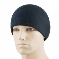 M-Tac Tactical Fleece Watch Cap Beanie & Patch Panel - Dark Navy Blue - M