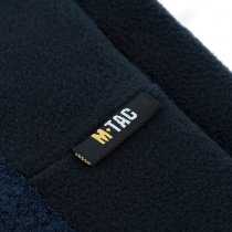 M-Tac Tactical Fleece Watch Cap Beanie & Patch Panel - Dark Navy Blue - M
