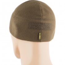 M-Tac Tactical Fleece Watch Cap Beanie & Patch Panel - Dark Olive - L