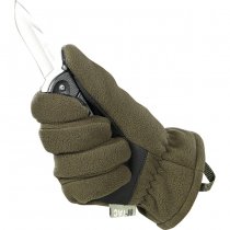 M-Tac Thinsulate Fleece Gloves - Olive - M