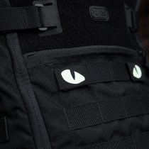 M-Tac Tiger Eyes Laser Cut Patch - Black