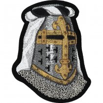 M-Tac Topfhelm Embroidery Patch - Black