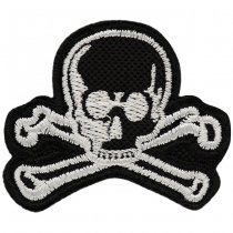 M-Tac Old Skull Embroidery Patch - Black