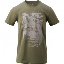 Helikon T-Shirt Adventure Is Out There - Sentinel Light - S
