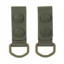 M-Tac Duty Belt Keepers - Ranger Green