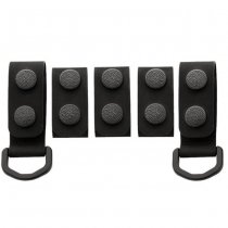 M-Tac Tactical Belt Attachments 5pcs - Black